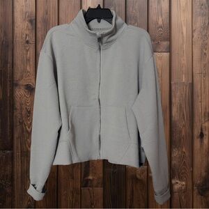 Nine West Gray Activewear Jacket – Sleek Comfort​